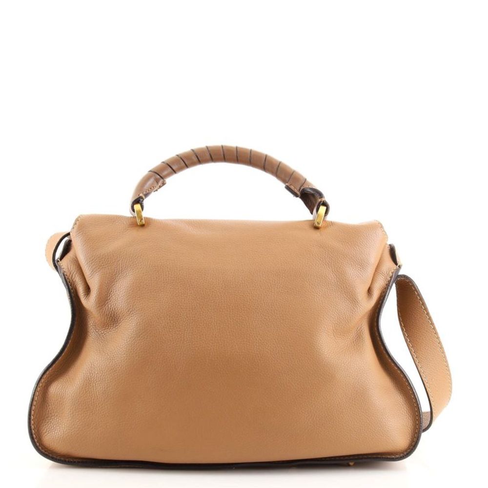 Chloe Marcie Top Handle Bag Leather Medium Brown - Picture 3 of 7